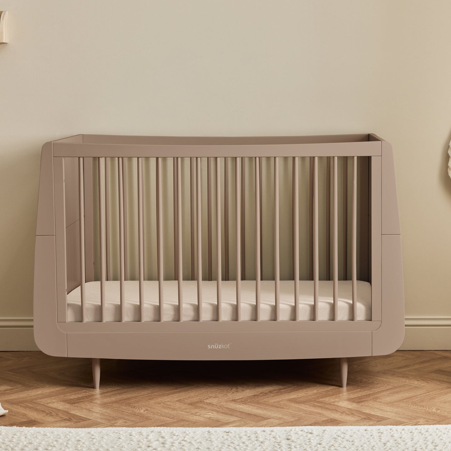 SnuzKot Skandi Cot Bed - Mocha