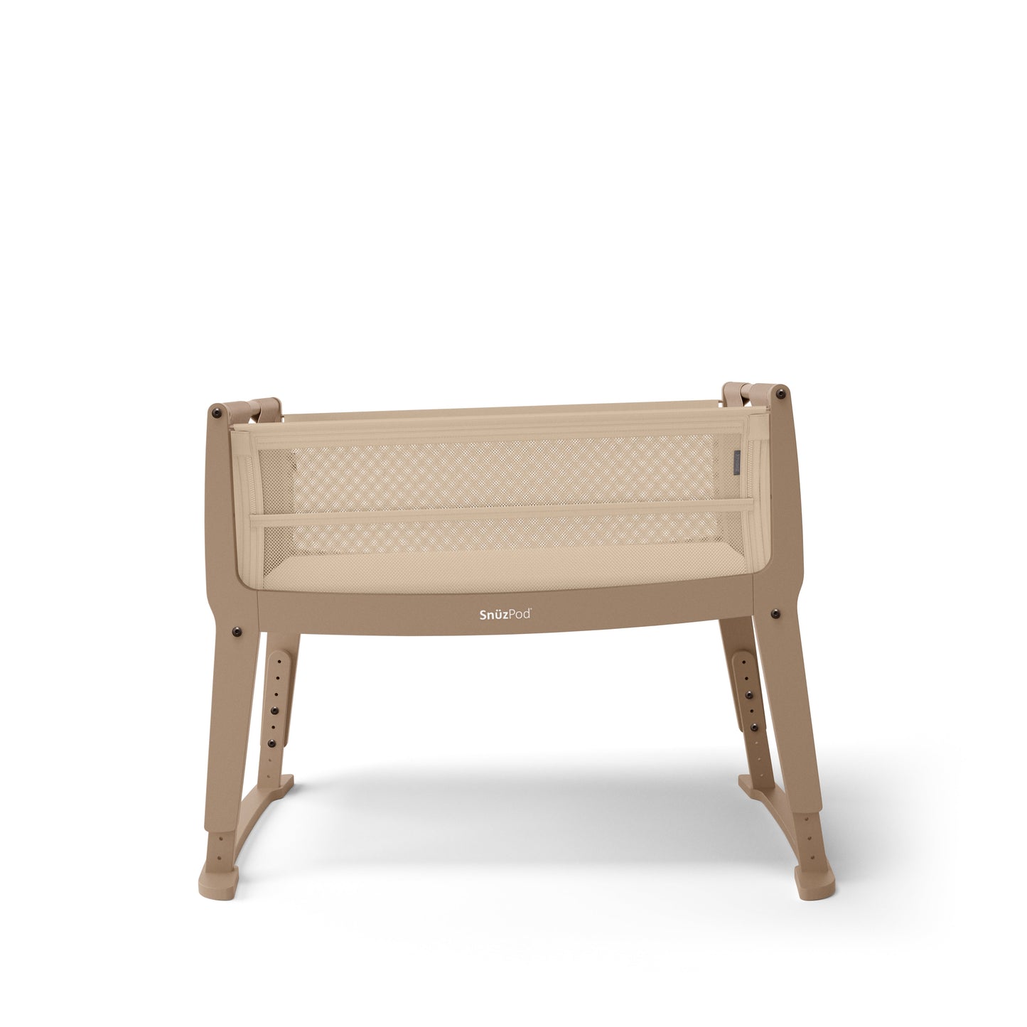 SnuzPod Studio Bedside Crib with mattress - Milan