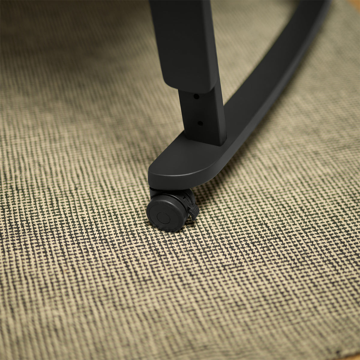 SnuzPod Studio Bedside Crib with mattress - Brooklyn Graphite