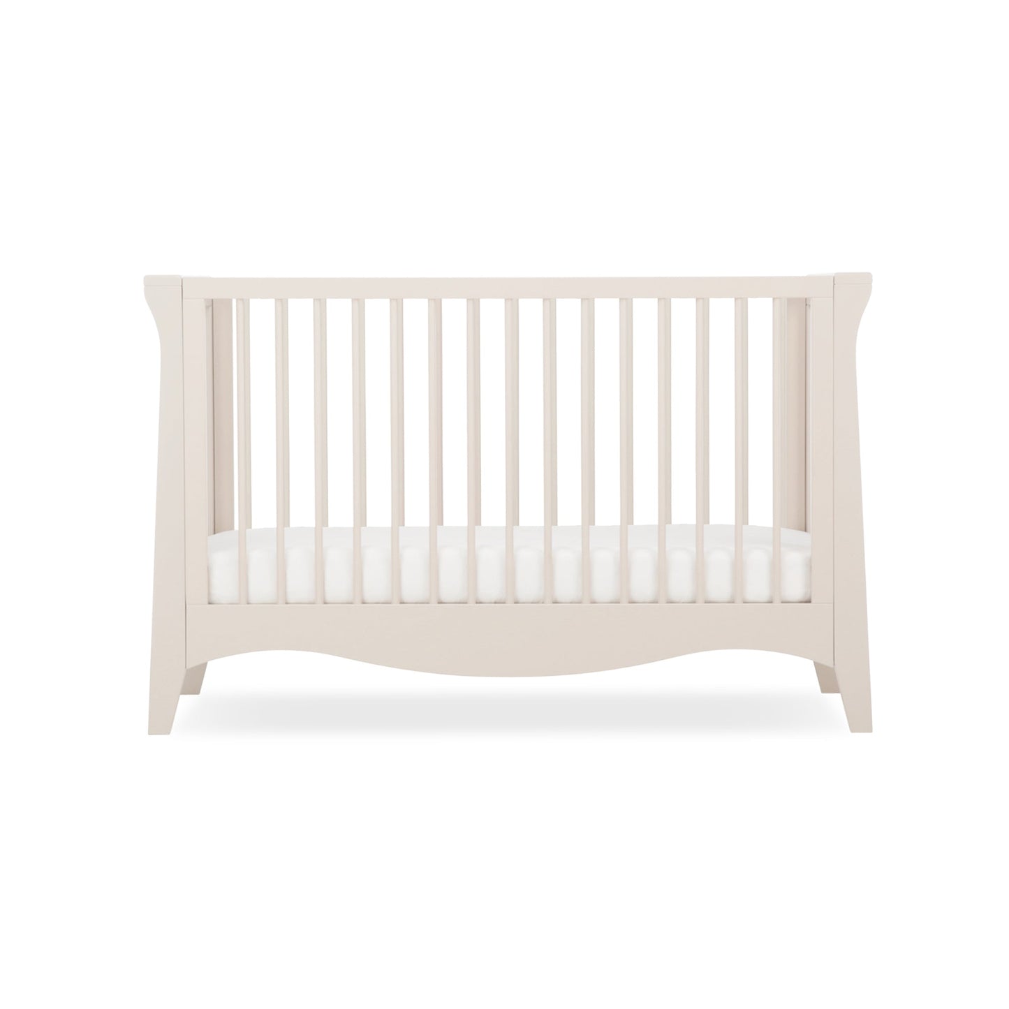 CuddleCo Clara Mini 2 Piece Changer and Cot Bed- Cashmere/Ash