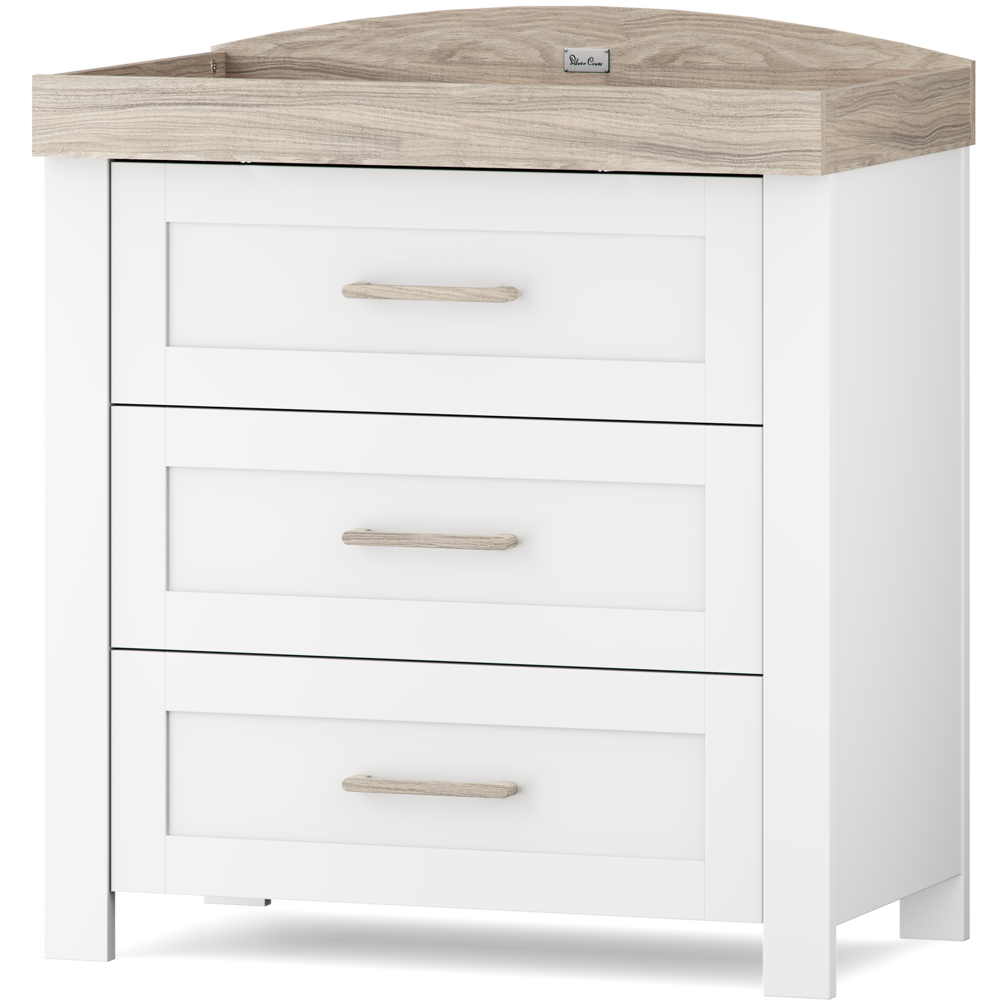 Silver Cross Valencia 4 Piece Nursery Set (Cot Bed, Dresser & Wardrobe & Mattress)