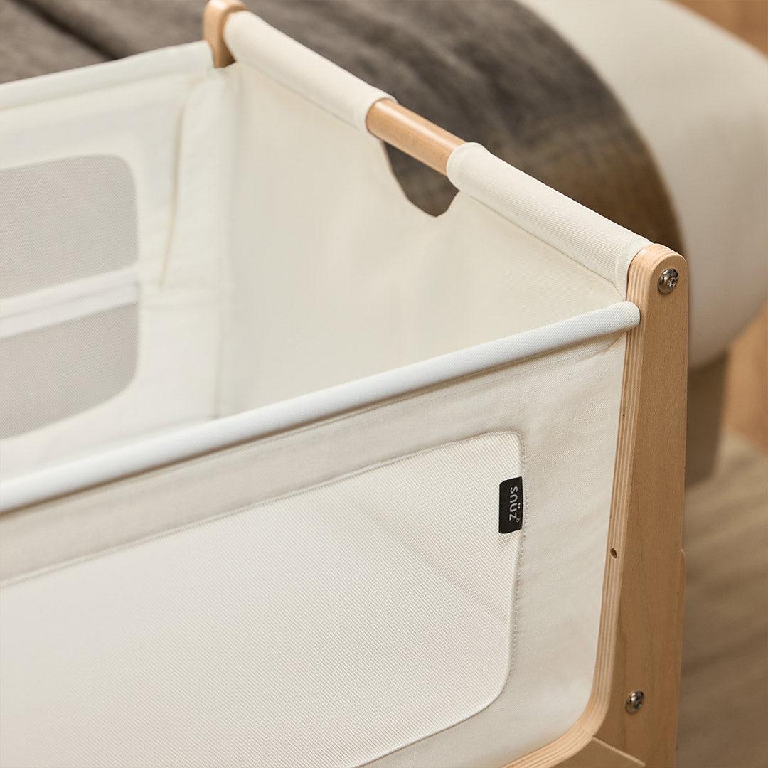 SnuzPod5 Bedside Crib - Natural