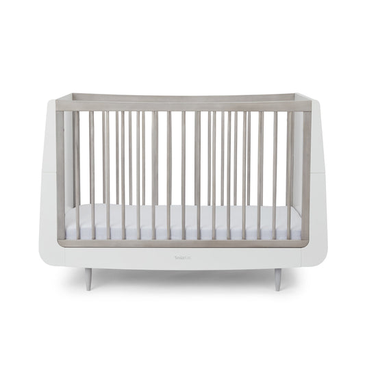 SnuzKot Skandi Cot Bed  - The Natural Edit - Silver Birch