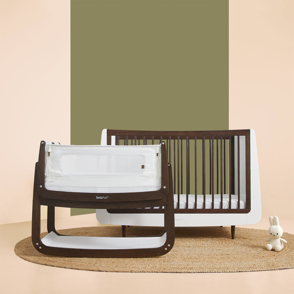 SnuzKot Skandi Cot Bed  - The Natural Edit - Ebony