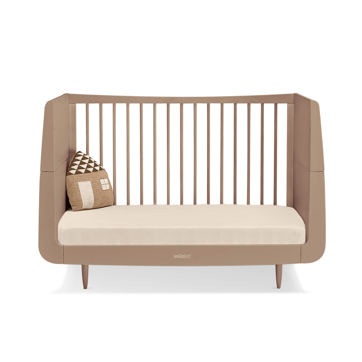 SnuzKot Skandi Cot Bed - Mocha