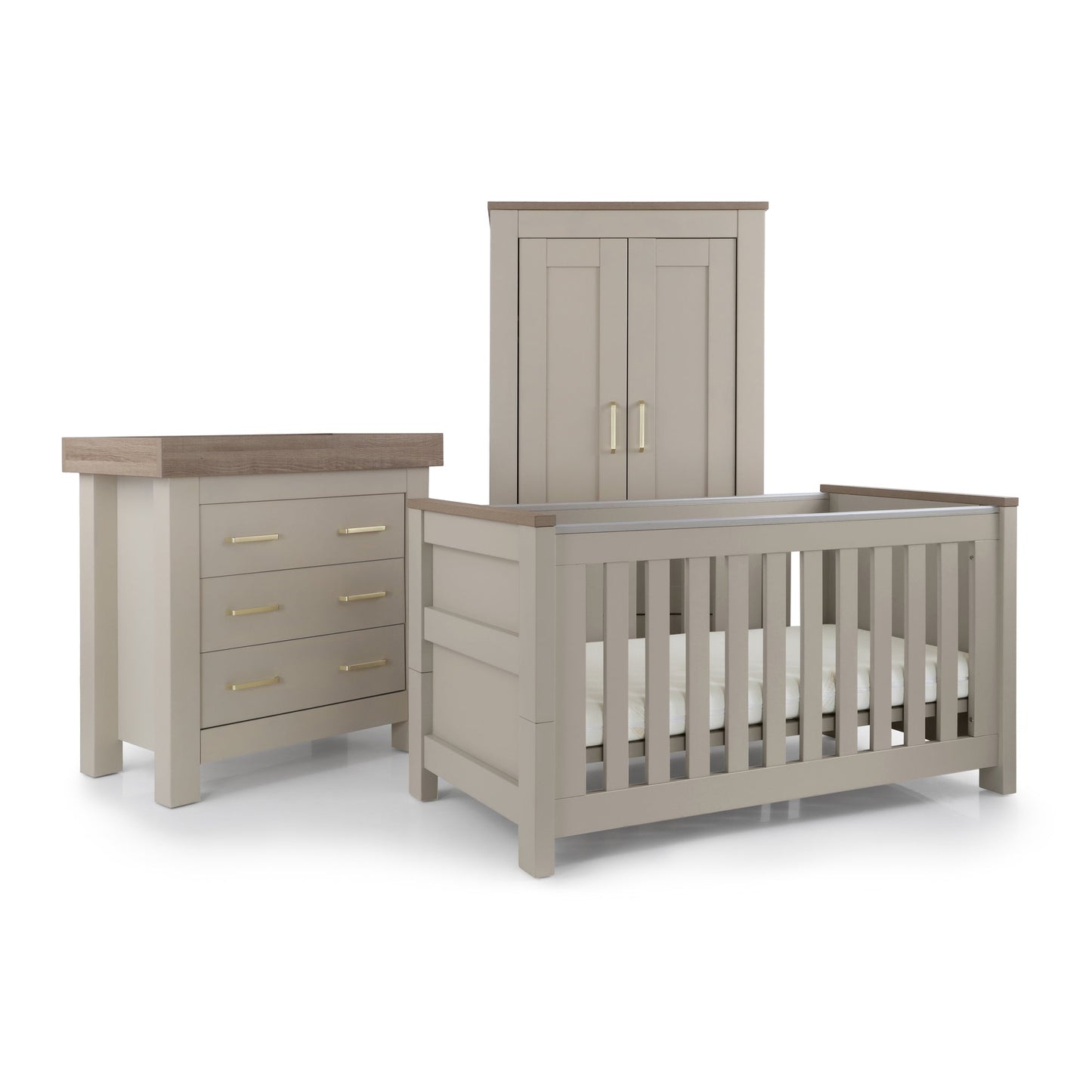 Babystyle Bordeaux Oatmeal 3 Piece Room Set
