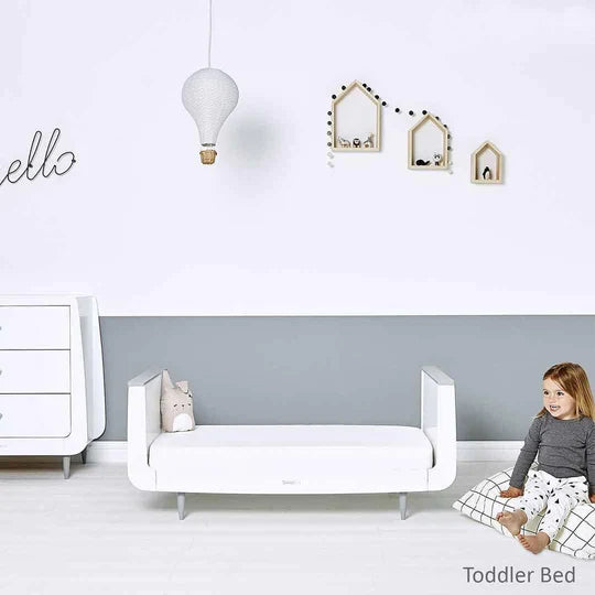 SnuzKot Skandi 2 Piece Nursery Furniture Set - Grey