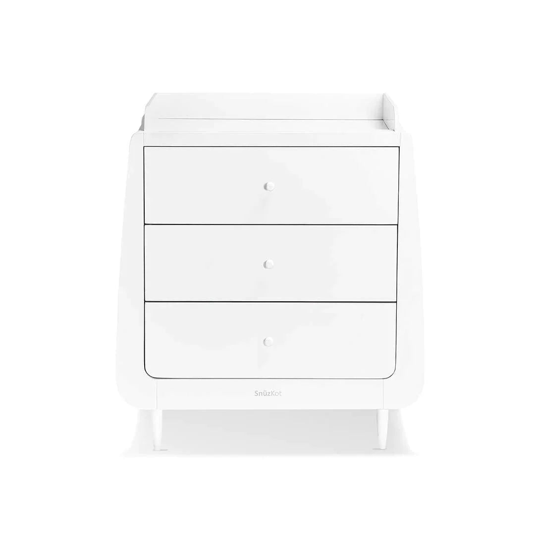 SnuzKot Skandi 2 Piece Nursery Furniture Set - White