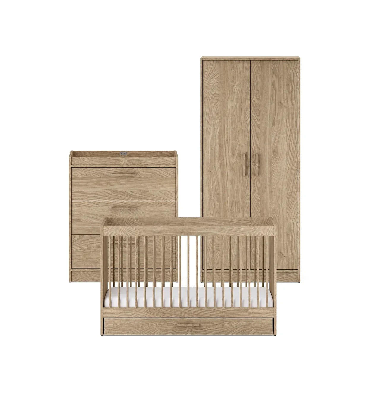 Silver Cross Geneva 3 Piece Nursery Set