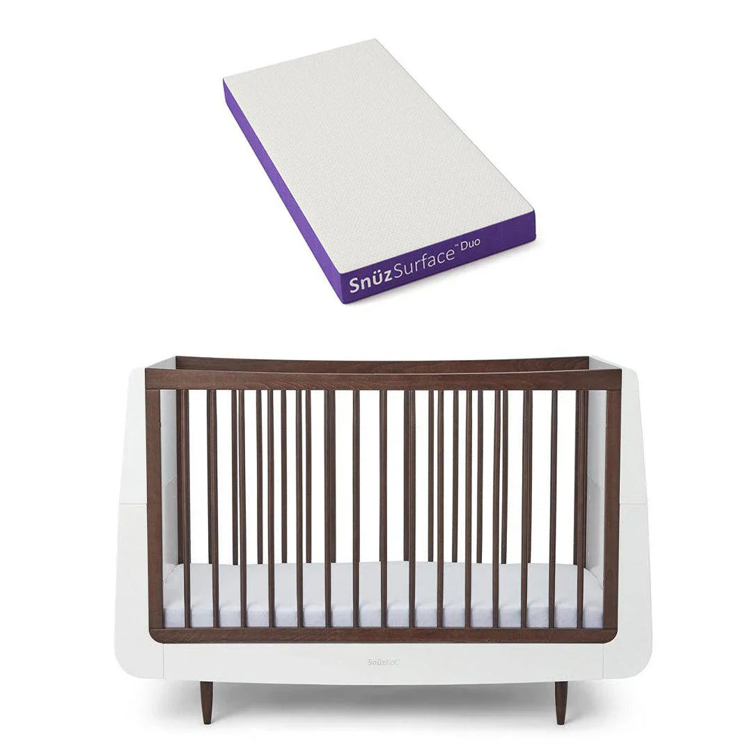 SnuzKot Skandi Cot Bed  - The Natural Edit - Ebony