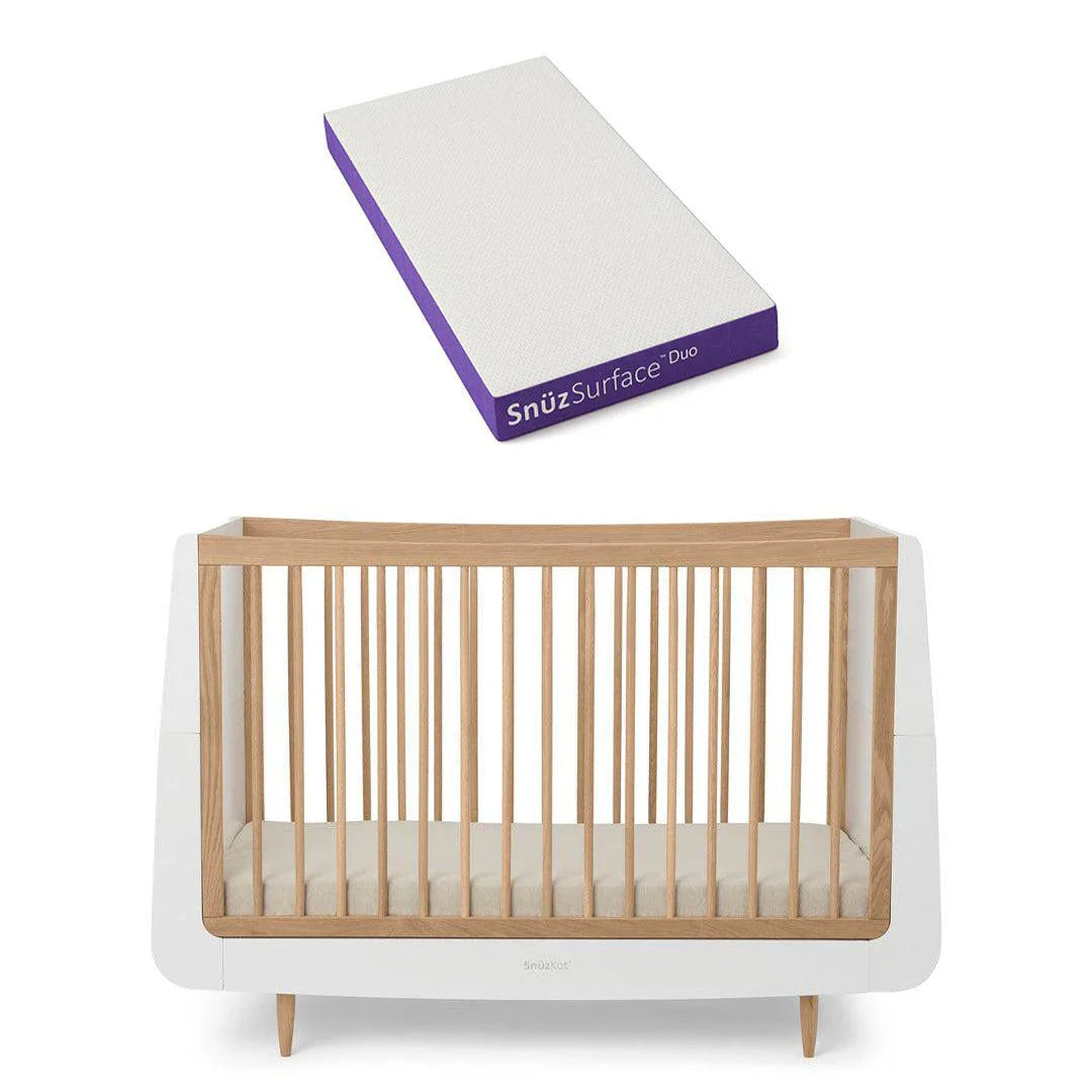 SnuzKot Skandi Cot Bed - Natural