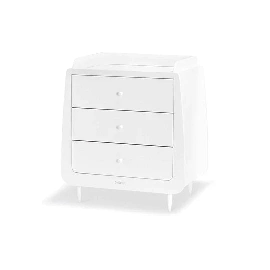 SnuzKot Skandi 3 Piece Nursery Furniture Set - White