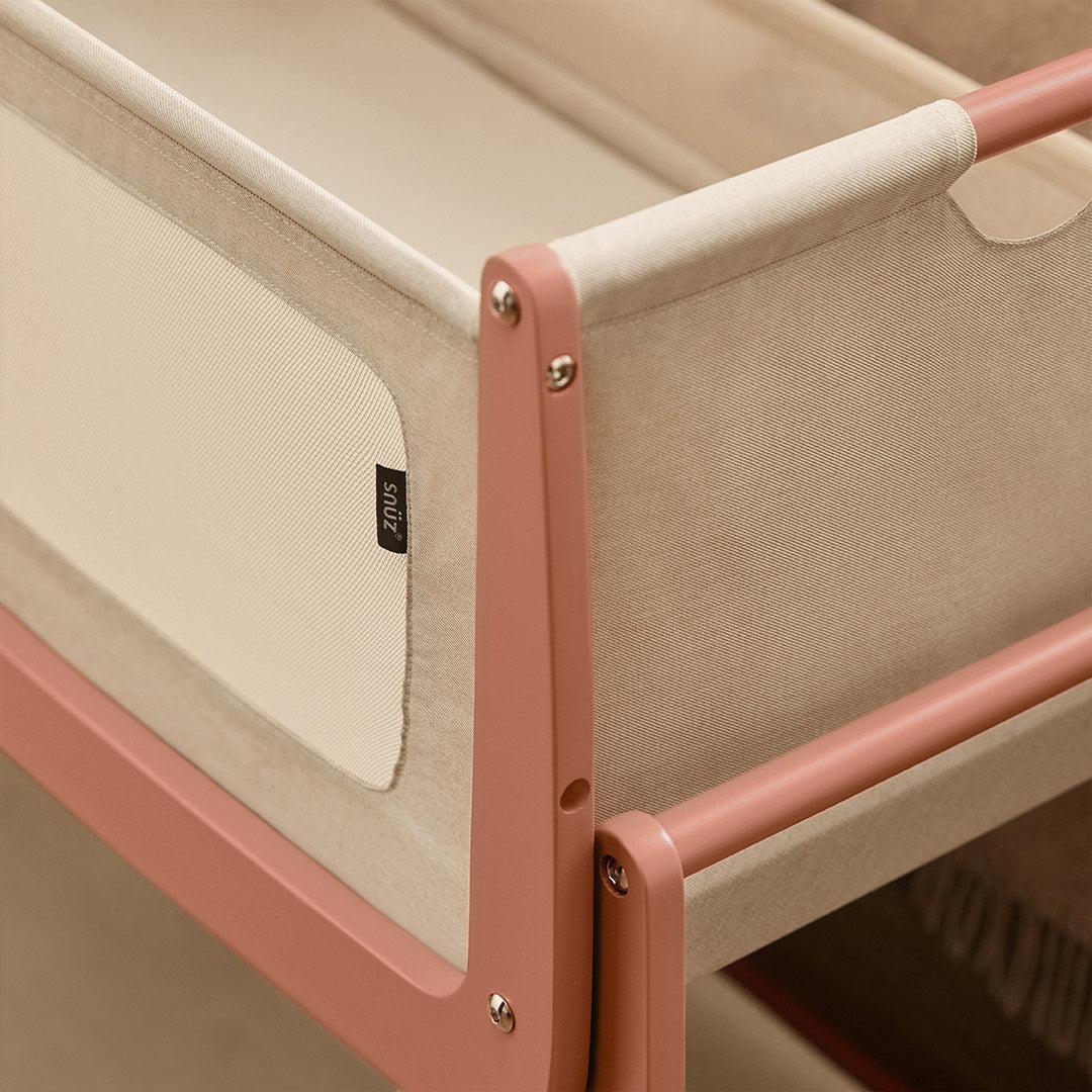 SnuzPod5 Bedside Crib - Terracotta